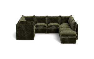 Gaia - Sectional - Sage