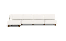 Load image into Gallery viewer, Luna - Sofa - Snowdrift - High Arms - Low Legs

