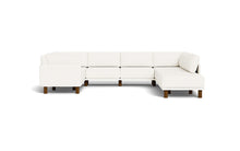 Load image into Gallery viewer, Luna - Sectional - Snowdrift - High Arms - Tall Legs
