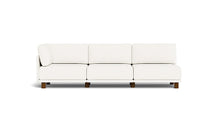 Load image into Gallery viewer, Luna - Sofa - Snowdrift - High Arms - Low Legs
