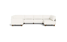 Load image into Gallery viewer, Luna - Sectional - Snowdrift - High Arms - Low Legs
