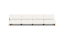 Load image into Gallery viewer, Luna - Sofa - Snowdrift - High Arms - Low Legs

