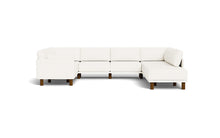 Load image into Gallery viewer, Luna - Sectional - Snowdrift - Low Arms - Tall Legs
