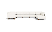 Load image into Gallery viewer, Luna - Sectional - Snowdrift - Low Arms - Tall Legs
