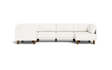 Load image into Gallery viewer, Luna - Sectional - Snowdrift - Low Arms - Tall Legs
