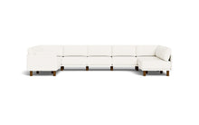 Load image into Gallery viewer, Luna - Sectional - Snowdrift - Low Arms - Tall Legs
