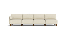 Load image into Gallery viewer, Luna - Sofa - Sunset Beige - Low Arms - Tall Legs
