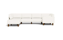 Load image into Gallery viewer, Luna - Sectional - Snowdrift - Low Arms - Tall Legs
