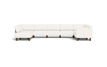 Load image into Gallery viewer, Luna - Sectional - Snowdrift - Low Arms - Tall Legs

