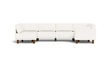 Load image into Gallery viewer, Luna - Sectional - Snowdrift - Low Arms - Tall Legs
