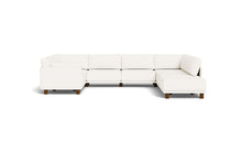 Load image into Gallery viewer, Luna - Sectional - Snowdrift - Low Arms - Low Legs
