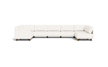 Load image into Gallery viewer, Luna - Sectional - Snowdrift - Low Arms - Low Legs
