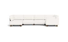 Load image into Gallery viewer, Luna - Sectional - Snowdrift - Low Arms - Low Legs
