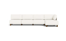 Load image into Gallery viewer, Luna - Sofa - Snowdrift - High Arms - Low Legs
