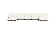 Load image into Gallery viewer, Luna - Sectional - Snowdrift - High Arms - Low Legs
