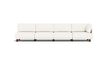 Load image into Gallery viewer, Luna - Sofa - Snowdrift - High Arms - Low Legs
