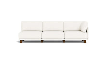 Load image into Gallery viewer, Luna - Sofa - Snowdrift - High Arms - Low Legs
