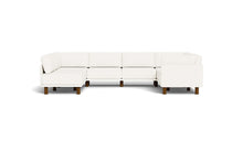 Load image into Gallery viewer, Luna - Sectional - Snowdrift - High Arms - Tall Legs

