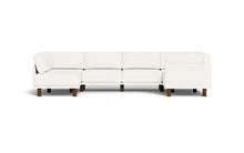 Load image into Gallery viewer, Luna - Sectional - Snowdrift - High Arms - Tall Legs
