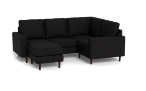 Altus - Sectional - Obsidian - Square Arms