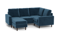 Load image into Gallery viewer, Altus - Sectional - Sapphire - Square Arms
