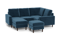 Load image into Gallery viewer, Altus - Sectional - Sapphire - Square Arms

