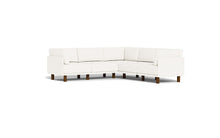 Load image into Gallery viewer, Luna - Sectional - Snowdrift - High Arms - Tall Legs
