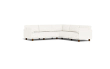 Load image into Gallery viewer, Luna - Sectional - Snowdrift - Low Arms - Low Legs
