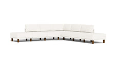 Load image into Gallery viewer, Luna - Sectional - Snowdrift - High Arms - Tall Legs

