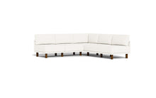 Load image into Gallery viewer, Luna - Sectional - Snowdrift - High Arms - Tall Legs
