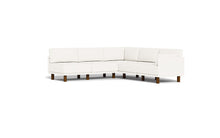 Load image into Gallery viewer, Luna - Sectional - Snowdrift - Low Arms - Tall Legs
