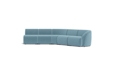 Load image into Gallery viewer, Cassini - Wedge Sectional - Aqua
