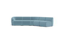 Load image into Gallery viewer, Cassini - Wedge Sectional - Aqua
