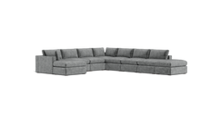 Load image into Gallery viewer, Ciello XL - Sectional - Basalt - Regular Arms
