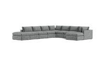 Load image into Gallery viewer, Ciello XL - Sectional - Basalt - Regular Arms
