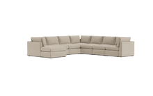 Load image into Gallery viewer, Ciello XL - Sectional - Dune - High Angled
