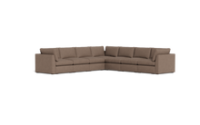 Load image into Gallery viewer, Ciello XL - Sectional - Mocha - High Angled
