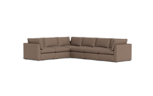 Load image into Gallery viewer, Ciello XL - Sectional - Mocha - High Angled
