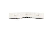 Load image into Gallery viewer, Luna - Sectional - Snowdrift - High Arms - Low Legs
