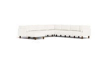 Load image into Gallery viewer, Luna - Sectional - Snowdrift - High Arms - Tall Legs
