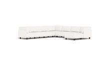Load image into Gallery viewer, Luna - Sectional - Snowdrift - High Arms - Low Legs
