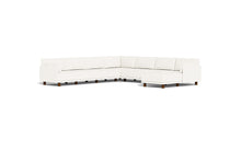 Load image into Gallery viewer, Luna - Sectional - Snowdrift - Low Arms - Low Legs
