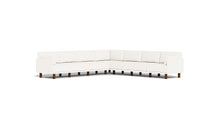 Load image into Gallery viewer, Luna - Sectional - Snowdrift - Low Arms - Tall Legs
