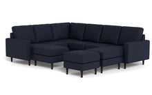 Load image into Gallery viewer, REFURBISHED - Altus - Sectional - Deep Sea - Square Arms
