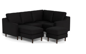 REFURBISHED - Altus - Sectional - Obsidian - Original Arms