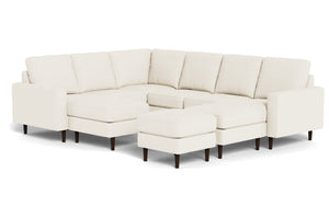 REFURBISHED - Altus - Sectional - Pearl - Square Arms