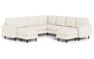 REFURBISHED - Altus - Sectional - Pearl - Square Arms