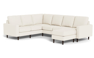 REFURBISHED - Altus - Sectional - Pearl - Square Arms