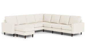 REFURBISHED - Altus - Sectional - Pearl - Square Arms