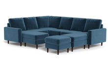 Load image into Gallery viewer, REFURBISHED - Altus - Sectional - Sapphire - Square Arms
